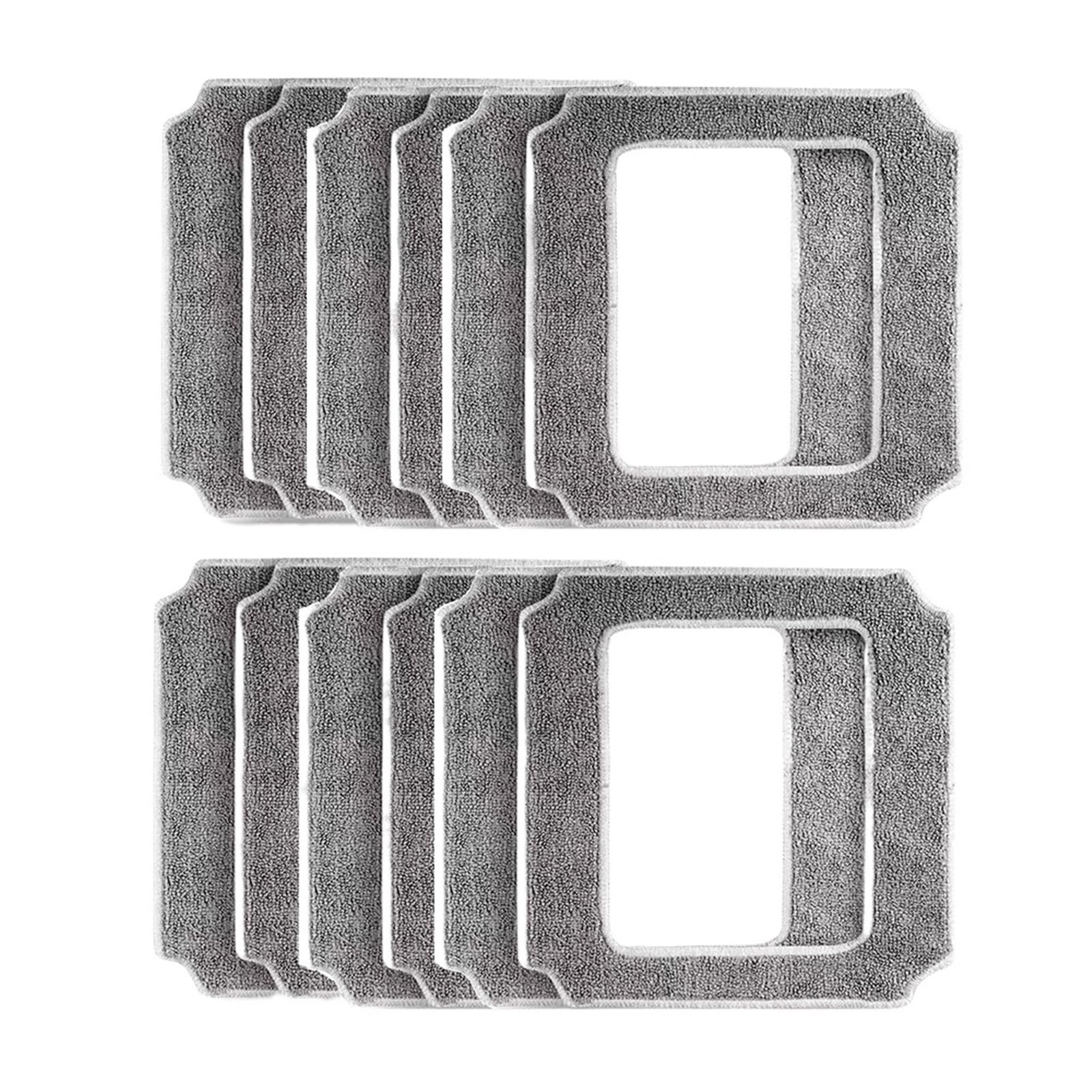 Mocio For La Pulizia, Compatibile Con Abir, Robot Lavavetri WD8, Stracci Lavabili Riutilizzabili For Lavare I Vetri Delle Finestre, Pezzi Di Ricambio, 6/12/18 Pezzi Di Stoffa(12pcs)