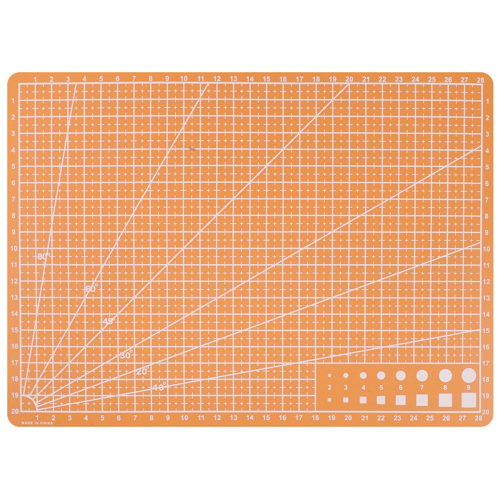 Craft Cutting Mat with Measurement Grid A4 Double Sided