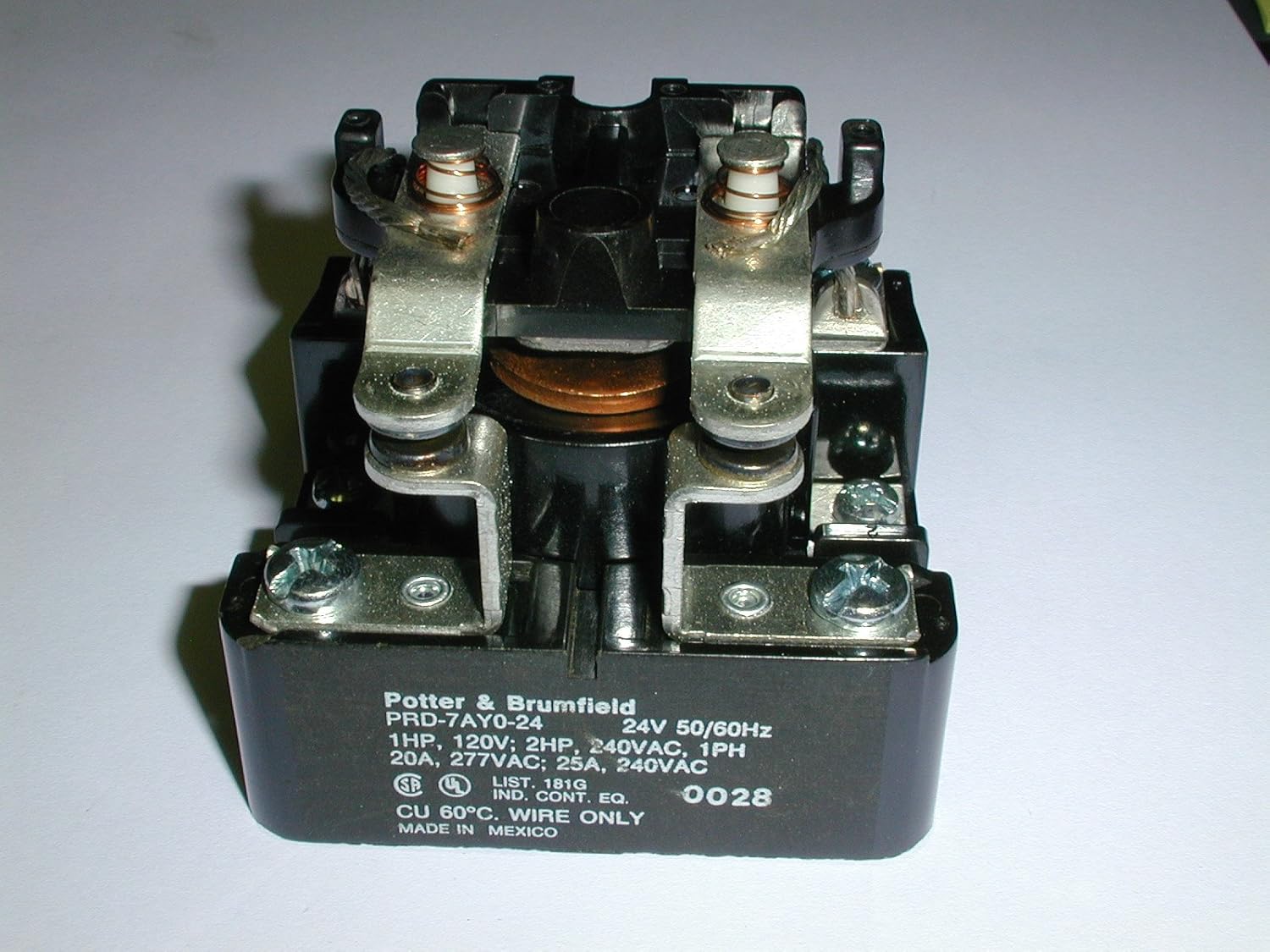 General Purpose Relays DPST-NO HVY DTY 24AC
