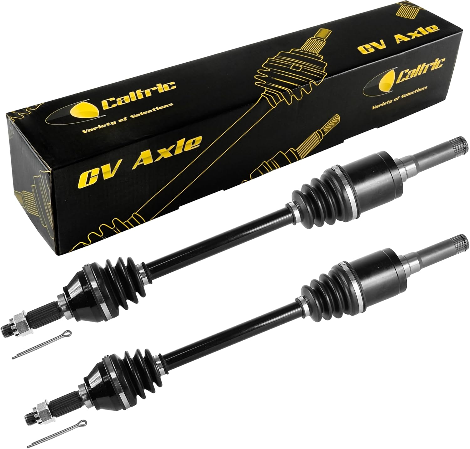 Caltric Rear Left and Right Axles Compatible with John Deere Gator Xuv 825I 4X4 Gas Pc9958