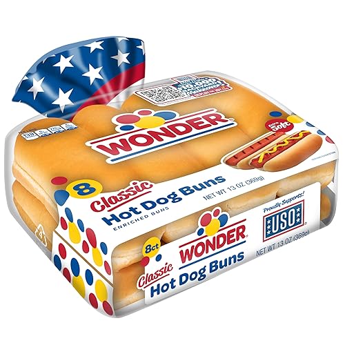 Miniatura 4 de Wonder Pan Classic Hot Dog Buns - 13 oz