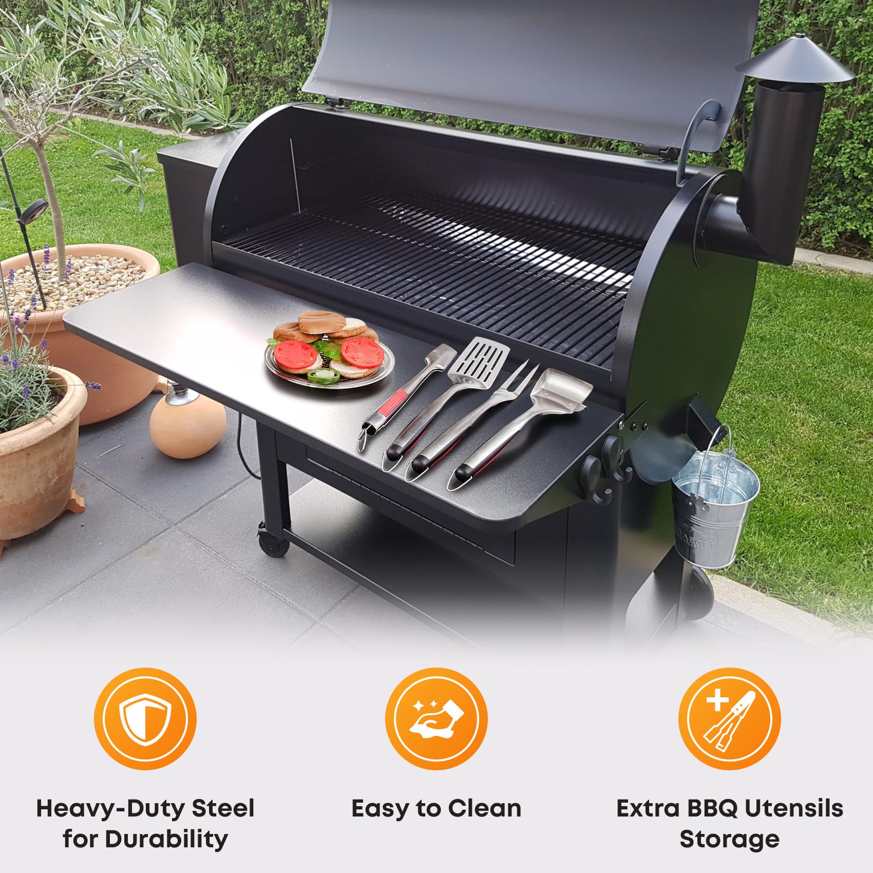 Grill Rack Traeger Pro 34 Accessories Beer Can Chicken Stand Jerky