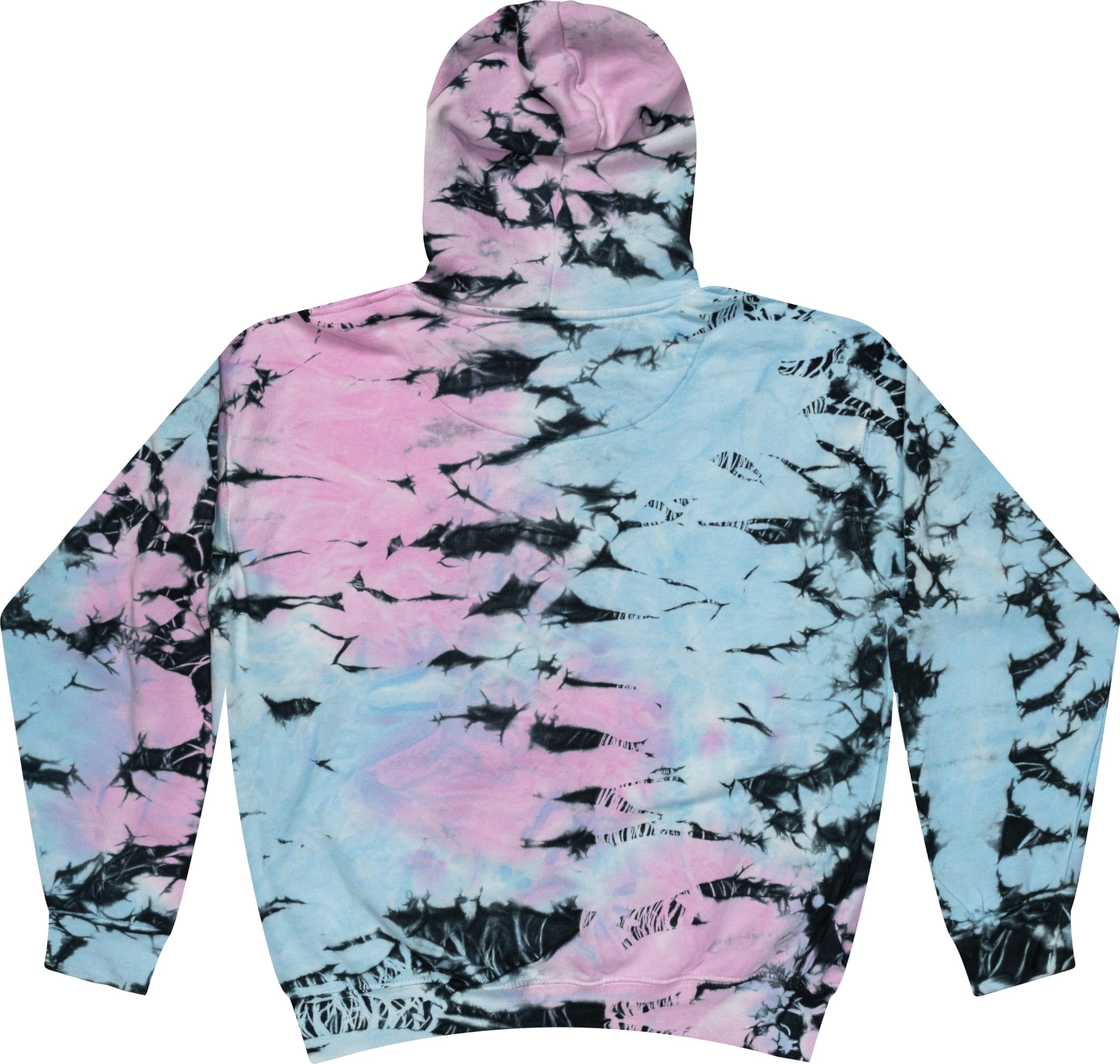 Colortone Tie Dye Pullover Hoodies for Women and Men - Classic Fit Sweatshirts