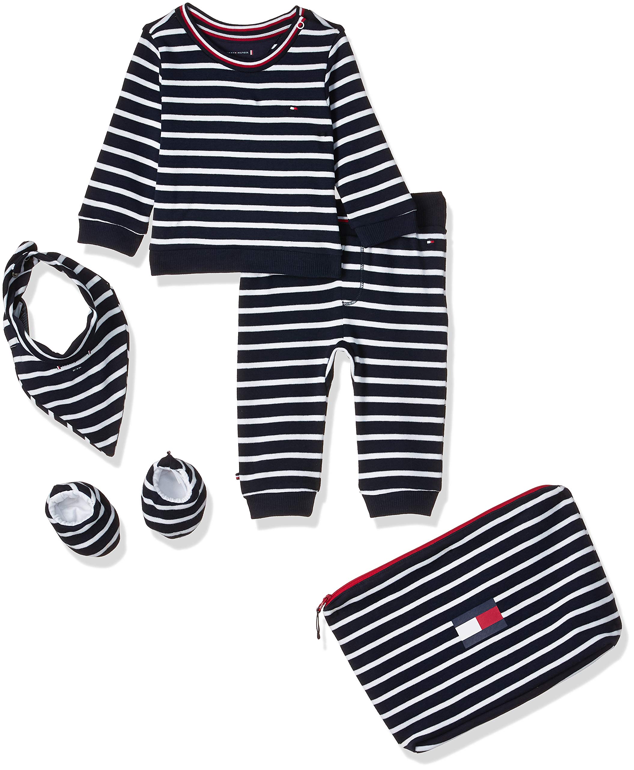 Tommy Hilfiger Baby Rugby Stripe Clothing Gift pack