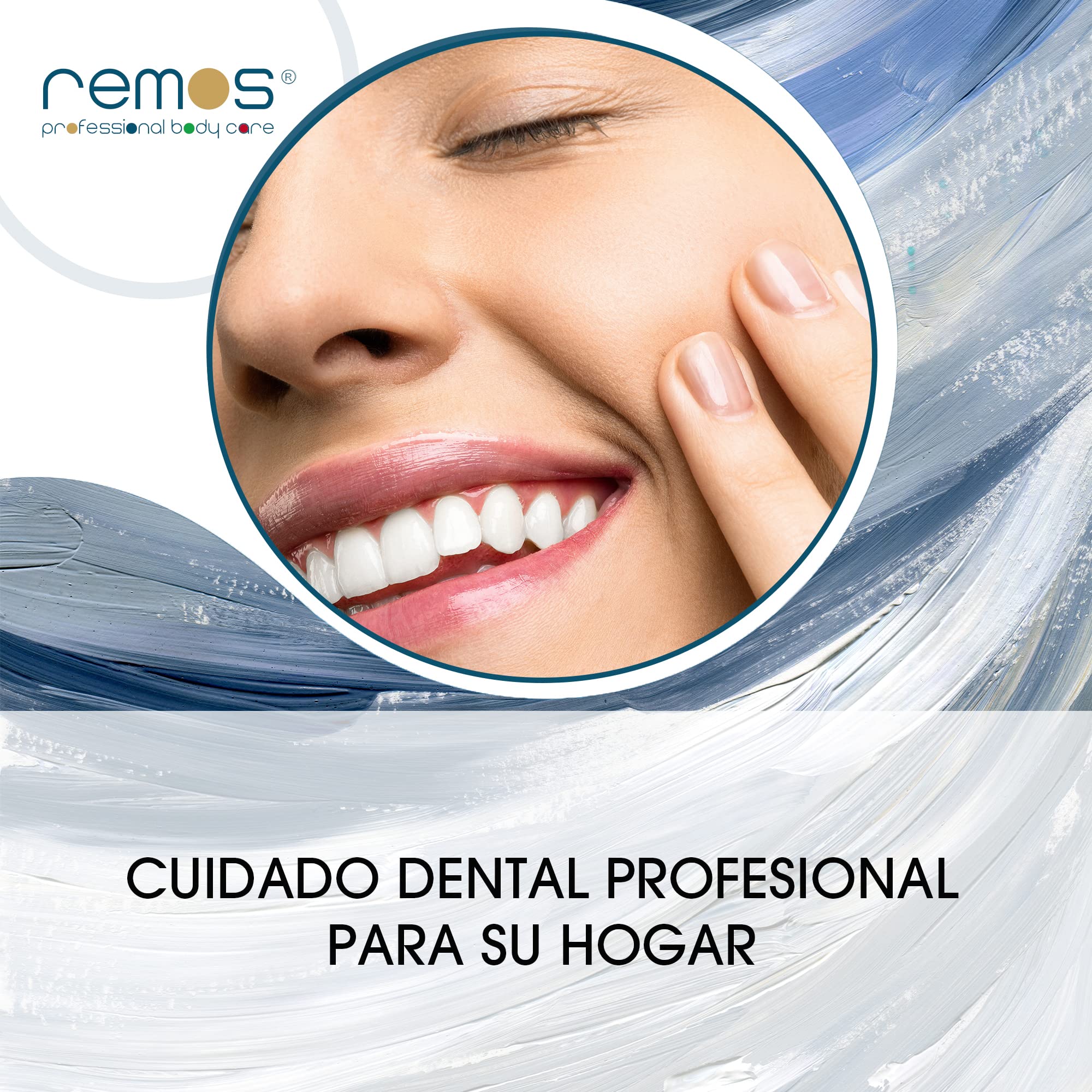 REMOS Espejo dental acero inoxidable aumento 1.5x