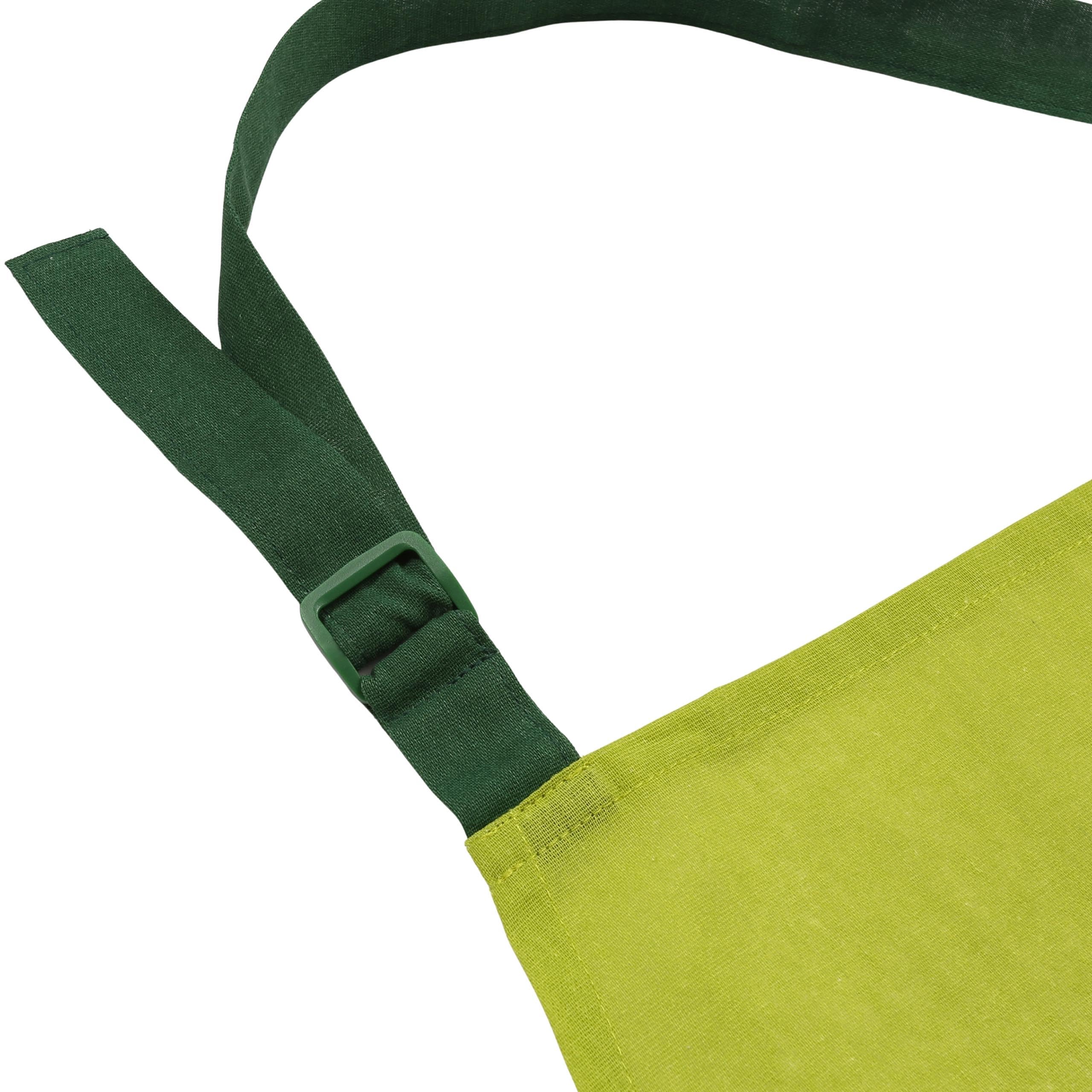 sarcia.eu Grinch 2en1 Set de cuisine de Noël : tablier réglable + gant, ensemble vert pour cadeau