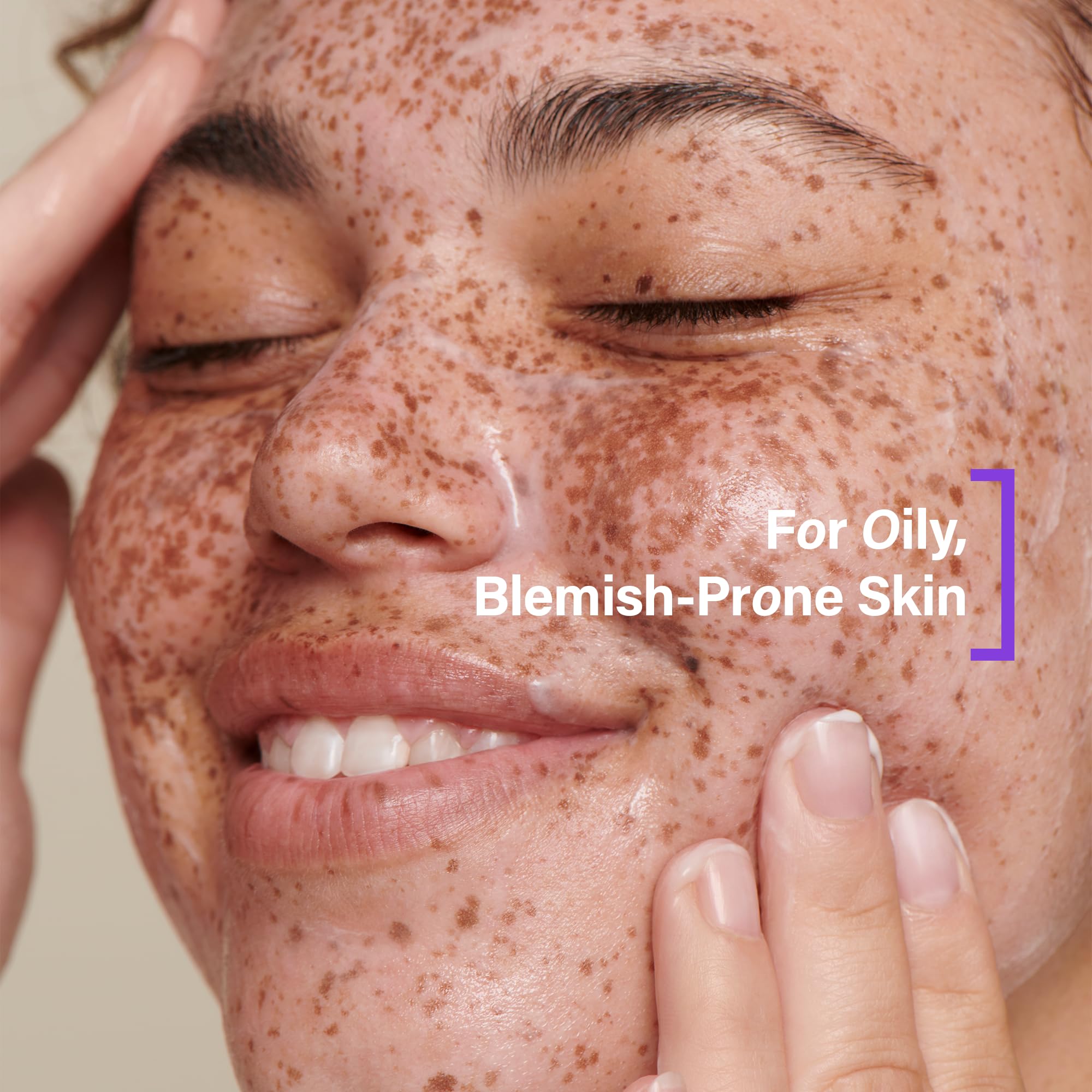 Coats Blemish Defense Purifying Hydrating Clay Cleanser for Oily Blemish-Prone Skin, With Kaolin Clay - Image 4