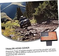 Vista 2 de Mikinona Tapón antipolvo para enganche de remolque, cubierta de enchufe de remolque abdominales, 1 unidad