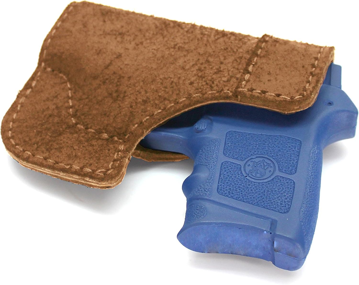 Daltech Force PP4 Small Gun Pocket Holster - Concealed Carry CCW Leather Pocket Gun Holster