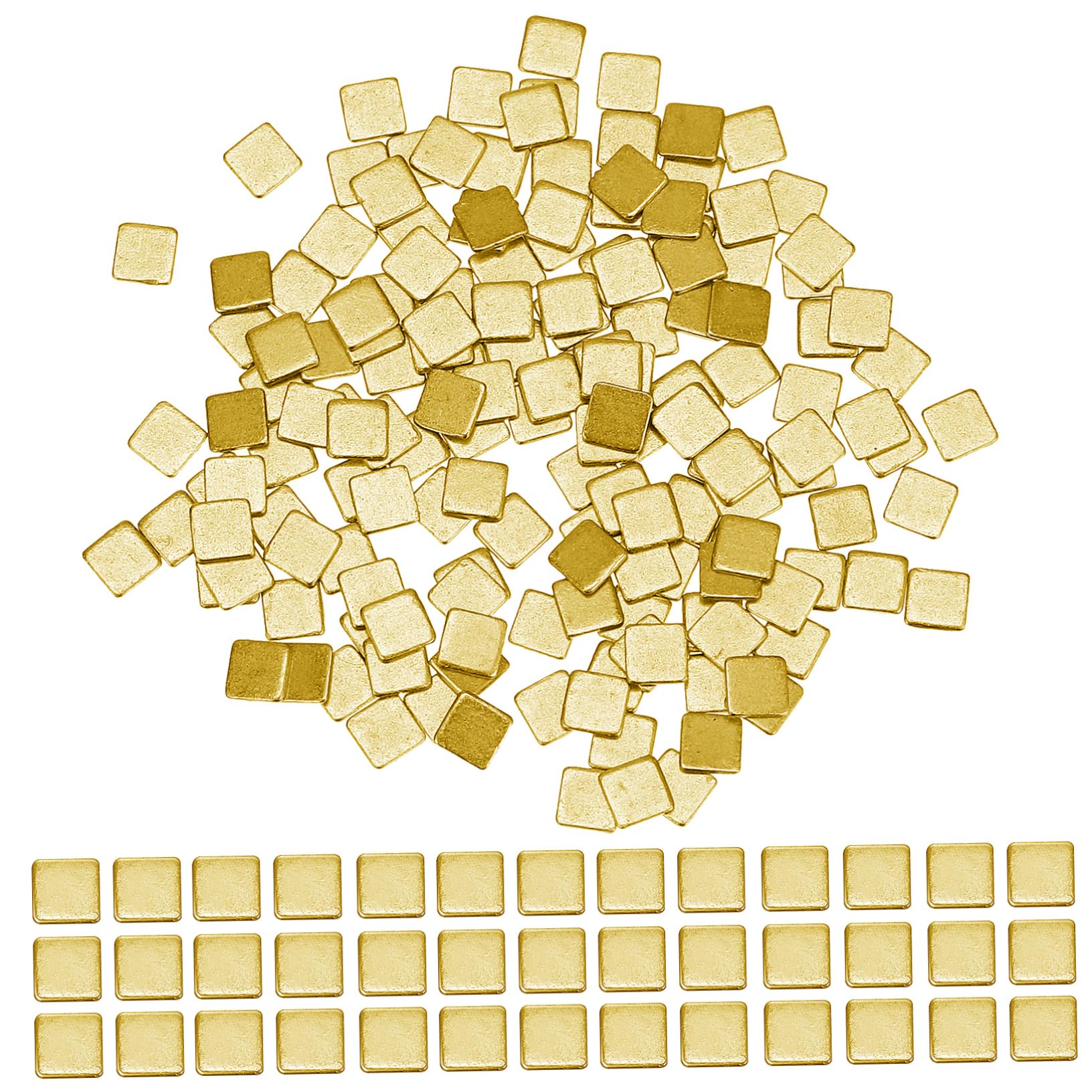 COSMEVIVI Jewelry Soldering Kit 150 Pcs Jewelry Solder Chips Precut Solder for Jewelry Making Gold Plated