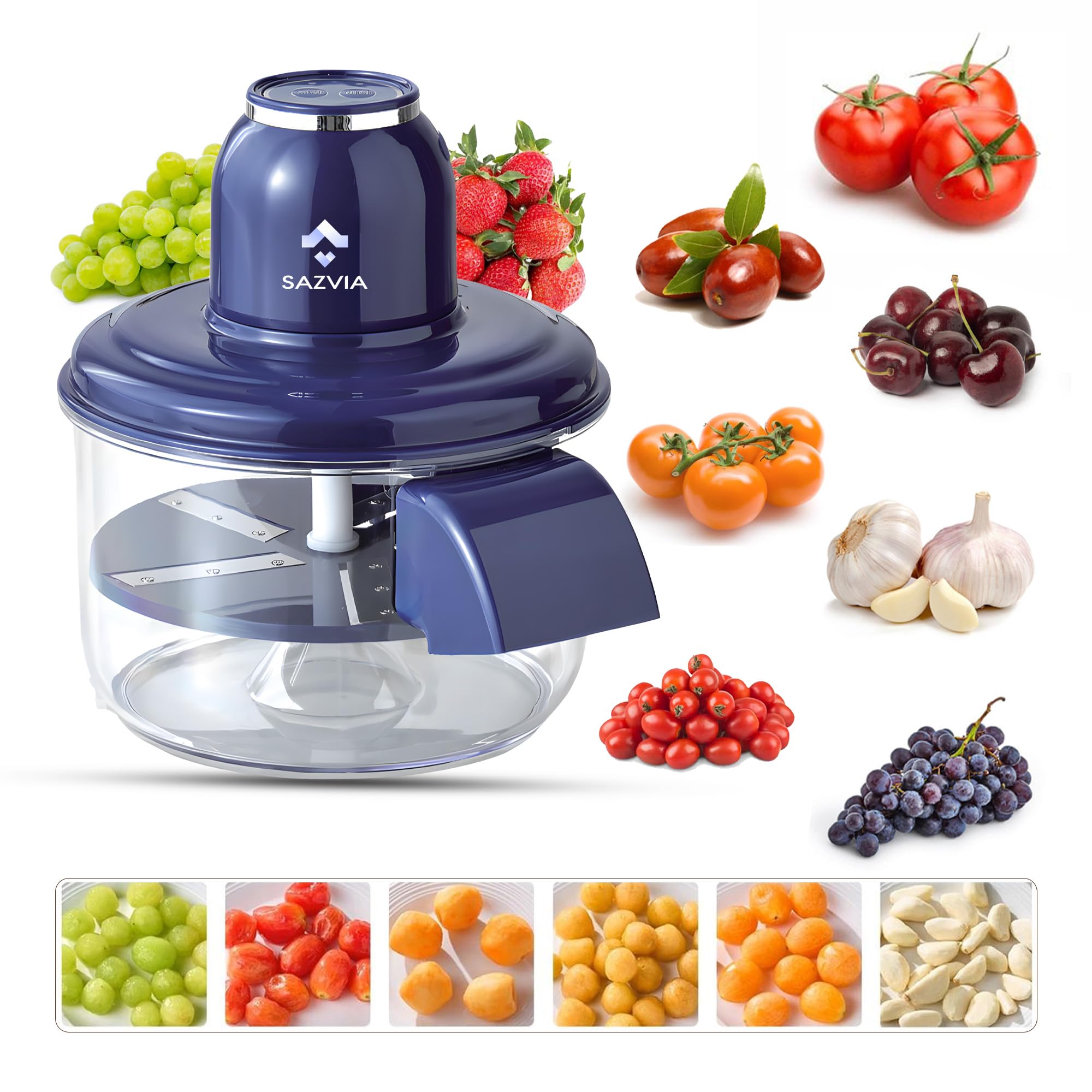 Photo 1 of Automatic Grape Peeler Machine, Electric Garlic & Cherry Tomato Peeler Skin Remover Tool for Small Fruits
