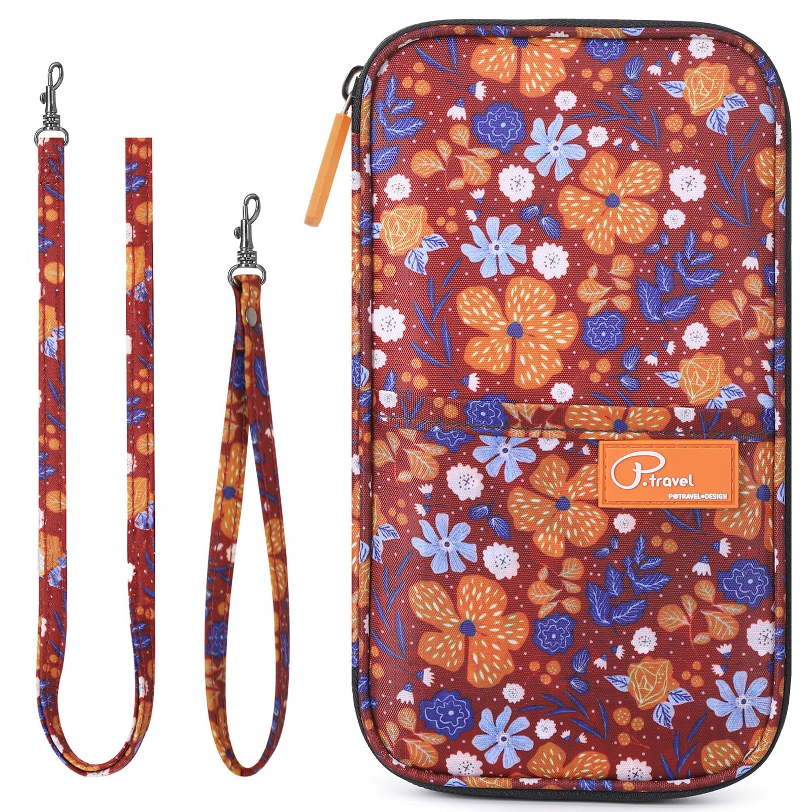 VanFn RFID Travel Passport Wallet, Family Passport Holder, Trip Document Organizer P.Travel Series