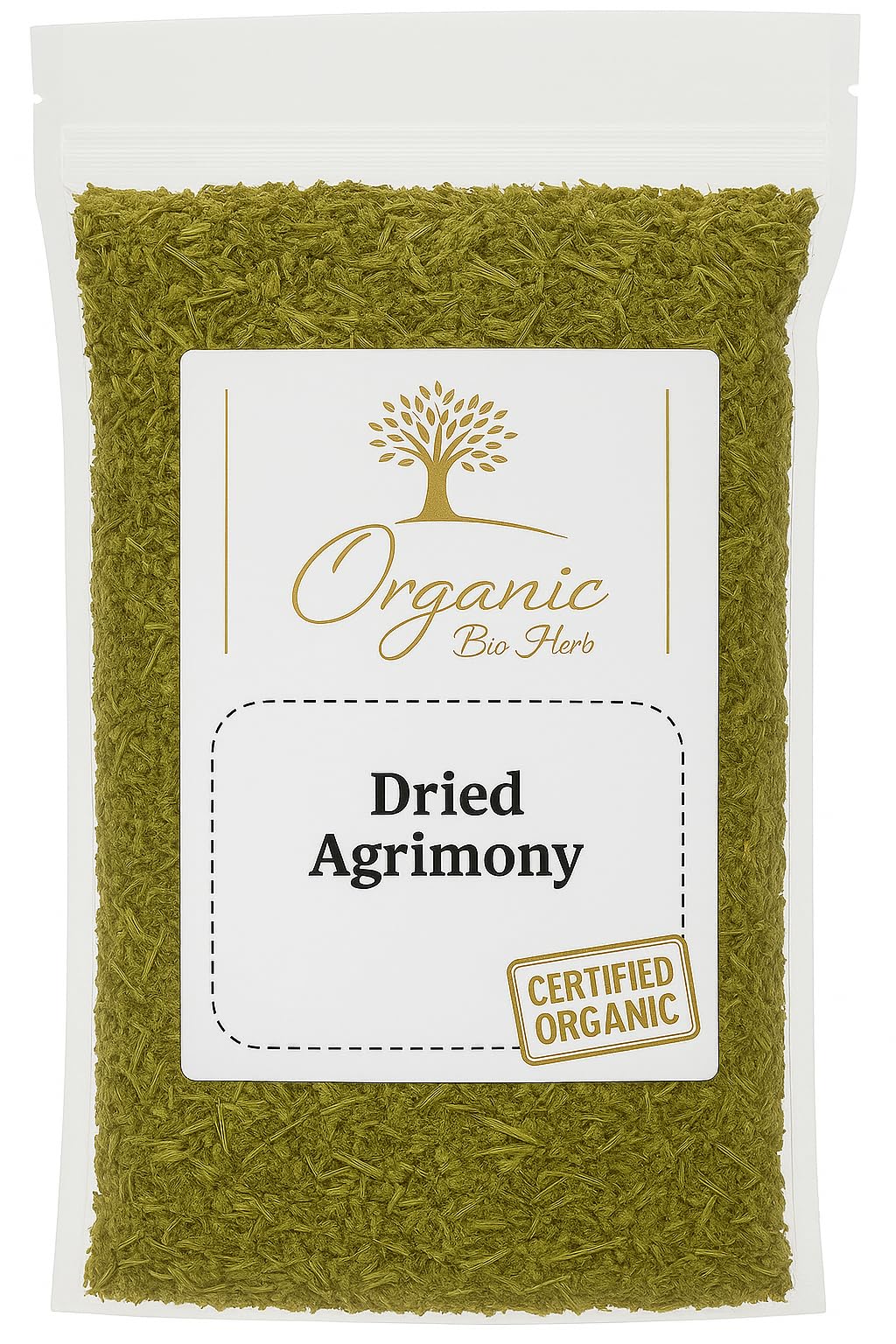 Organic Bio Herbs-Organic Dried Agrimony (Agrimonia eupatoria) 2 Oz – Natural, 100% Organic Loose Herb, Ideal for Herbal Tea, Tinctures & Wellness Remedies