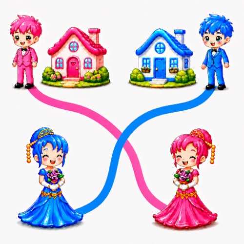 Wedding Rush Bridal Race: Draw to Love Bride Home Draw Puzzle