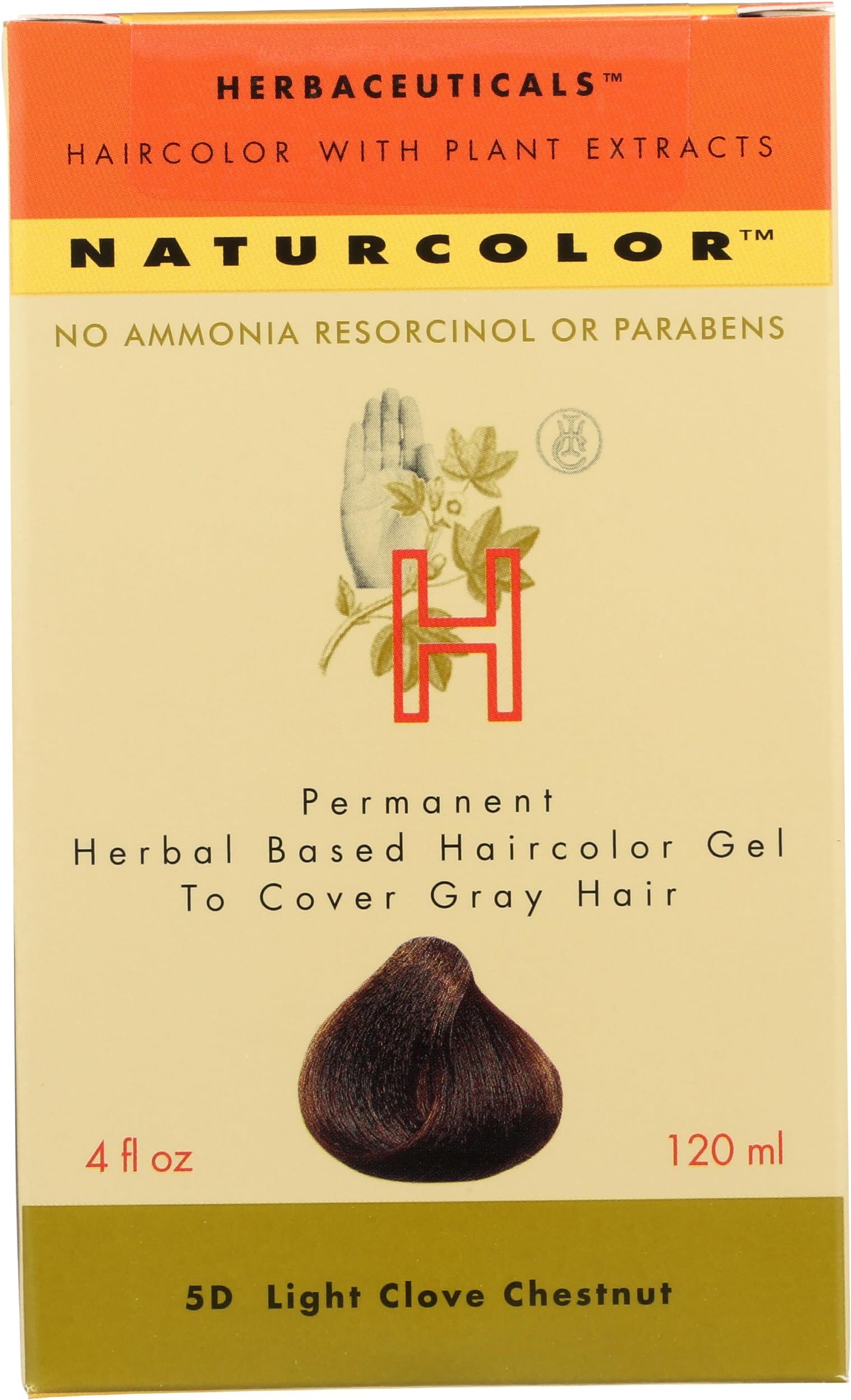 naturcolor Haircolor - Light Clove Hair Dye, 4 Fl Oz (5D)