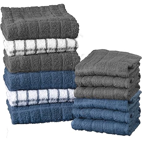 Stylish and Durable Ritz Dish Towels: Unparalleled Absorption and Softness