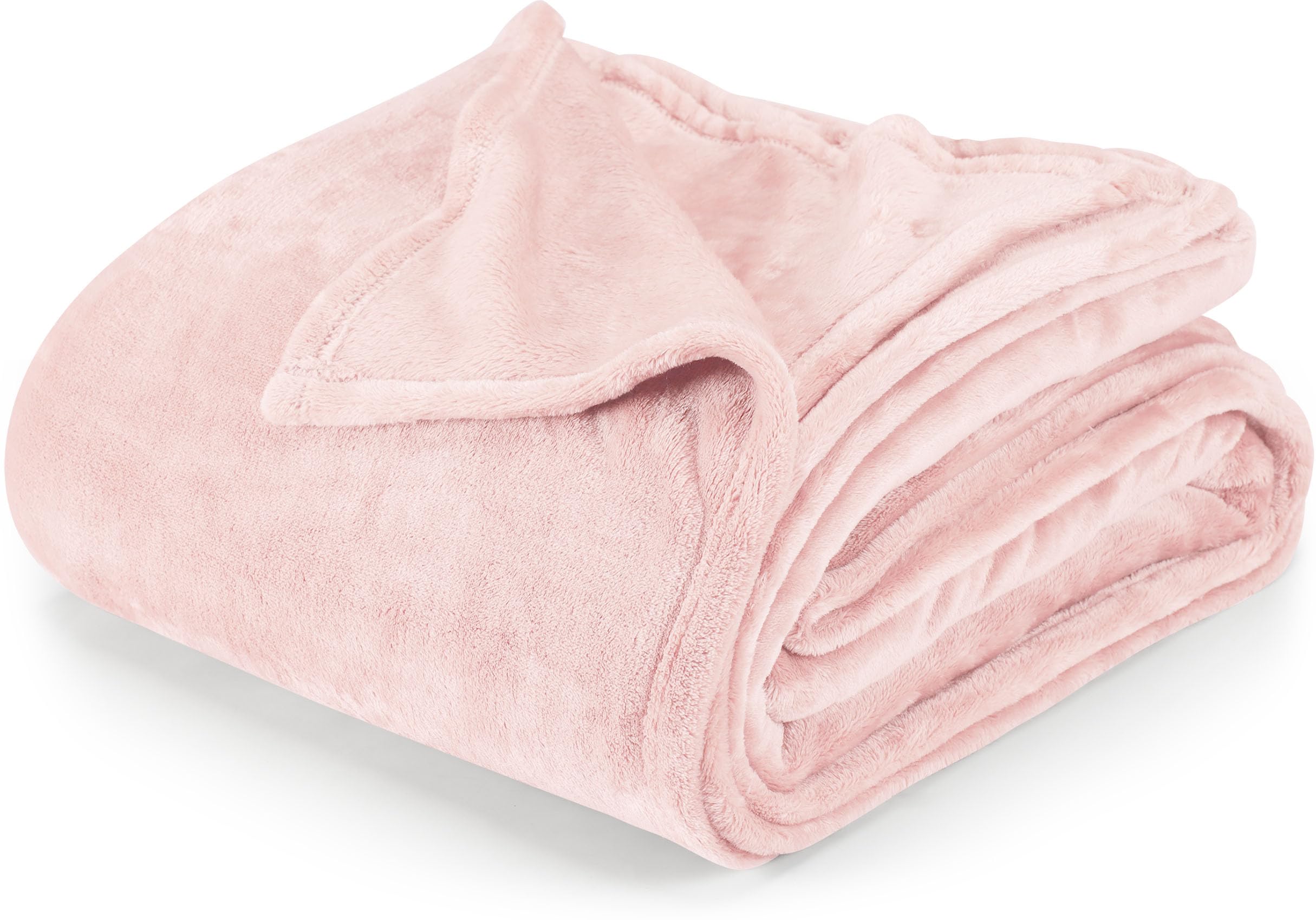 Utopia Bedding Pink Fleece Blanket California King Size Lightweight Fuzzy  Soft Anti-Static Microfiber Bed Blanket (102x96 Inch)