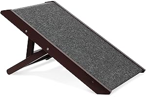 BIRDROCK HOME Adjustable Pet Ramp for Small Dogs and Cats up to...