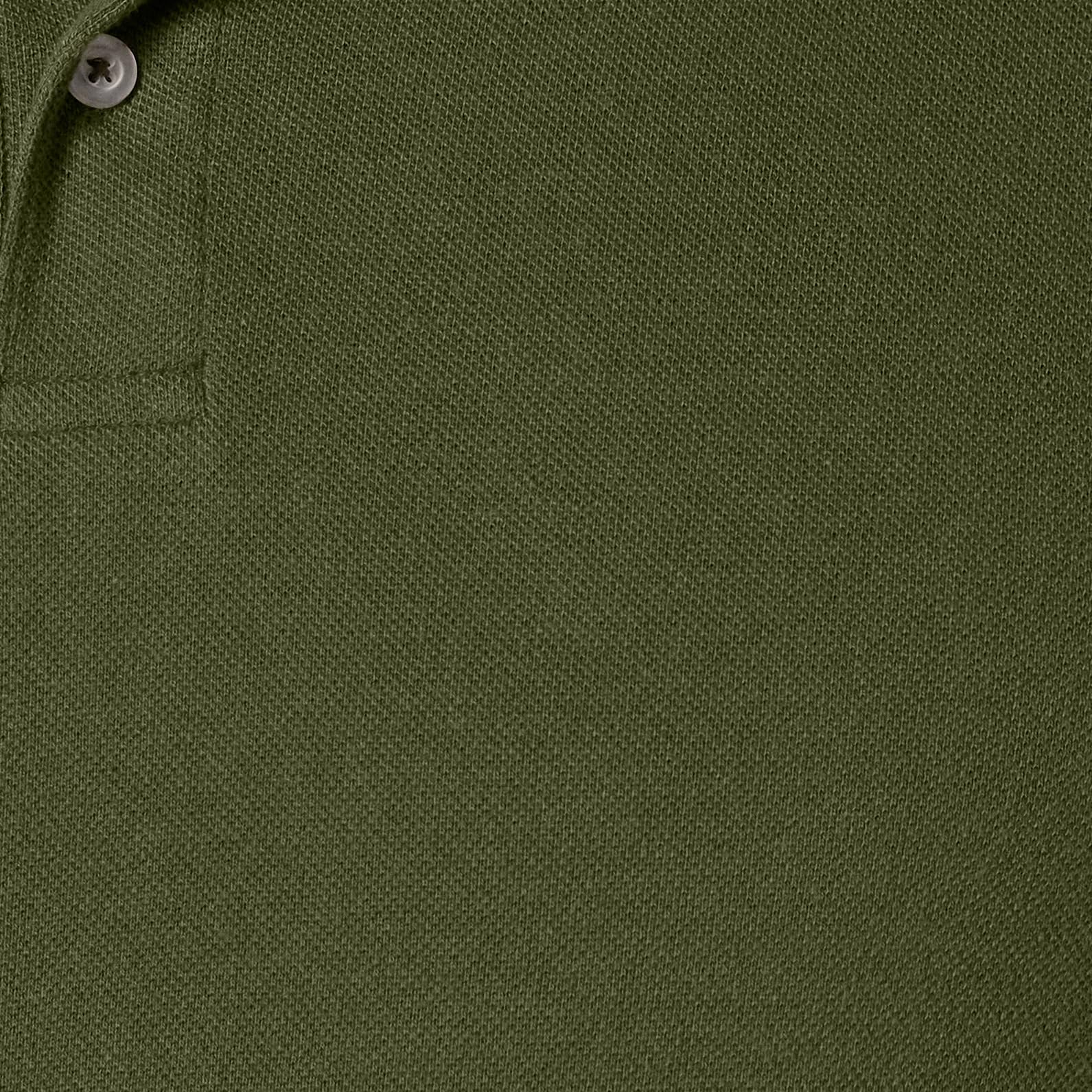 Amazon Essentials Hombre Polo de Piqué de Algodón Ajuste Entallado