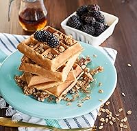 Vista 4 de Waflera belga de aluminio fundido de Nordicware 15040, talla única , Negro