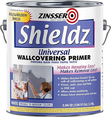 Rust-Oleum Corporation 02501 Zinsser Shieldz - Sellador universal para revestimiento de pared, 1 galón (el paquete puede variar)