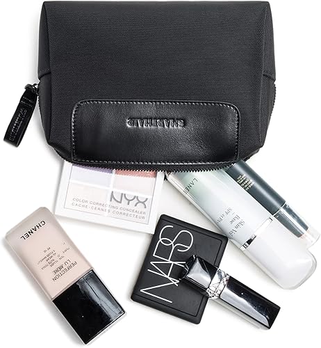 Miniatura 4 de Bolsa de cosméticos Bolsa de cosméticos práctica Bolsa de artículos de tocador/bolsa de viaje Bolsa de maquillaje, negro, TA18, Negro -, Estilo de