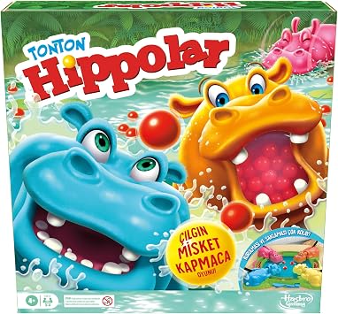 Hasbro Gaming Tonton Hippolar Kutu Oyunu - Türkçe versiyonu