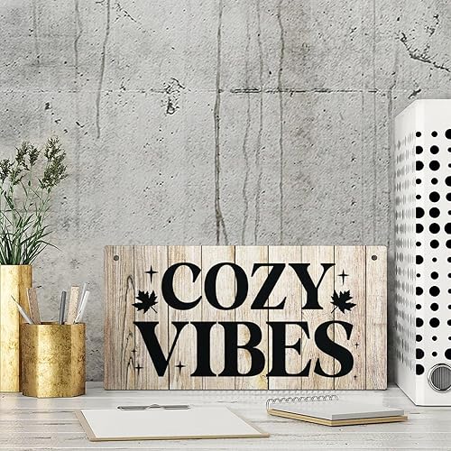 Vista 60 de Letrero decorativo para puerta delantera, decoración rústica de bienvenida de otoño para colgar en la pared, placas de madera para porche de granja