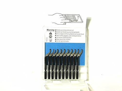 agile-shop 10pcs Sierras cuchillas BK3010S150herramienta de desbarbado Cuchillas Sierras cuchillas