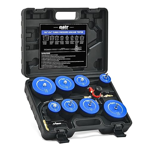 Orion Motor Tech Turbo System Leakage Tester Kit, 10pc Turbo