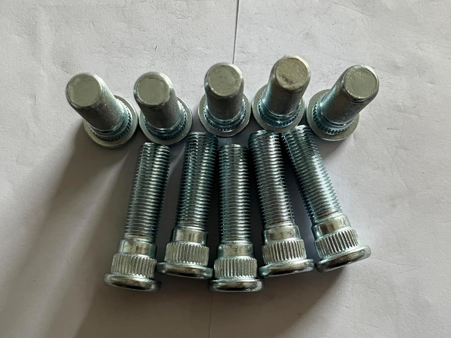 10pcs Front Wheel Studs 610-449 1/2-20 0.625 in. Knurl 1.93 in. Length Replacement for Jeep Cherokee & Grand Cherokee 2000-2001, TJ 1997-2006, Wrangler 1999-2006