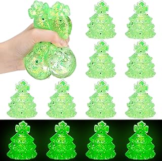 Meooeck Christmas Tree Stress Balls Party Favors