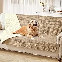 Vista 95 de hyha Manta impermeable para perro, manta suave para cama de perro, manta para mascotas, funda de sofá impermeable lavable para perros, fundas Gris