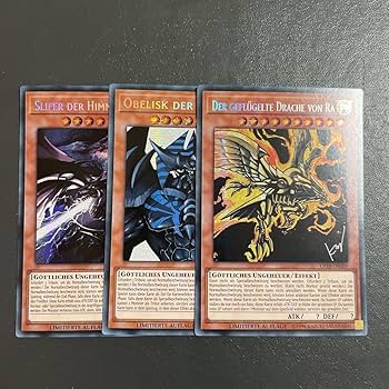 遊戯王カード 三幻神（オシリスの天空竜／オベリスクの巨神兵／ラーの翼神竜） 遊戯王 GB4 神のカード オシリスの天空竜 オベリスクの巨神兵