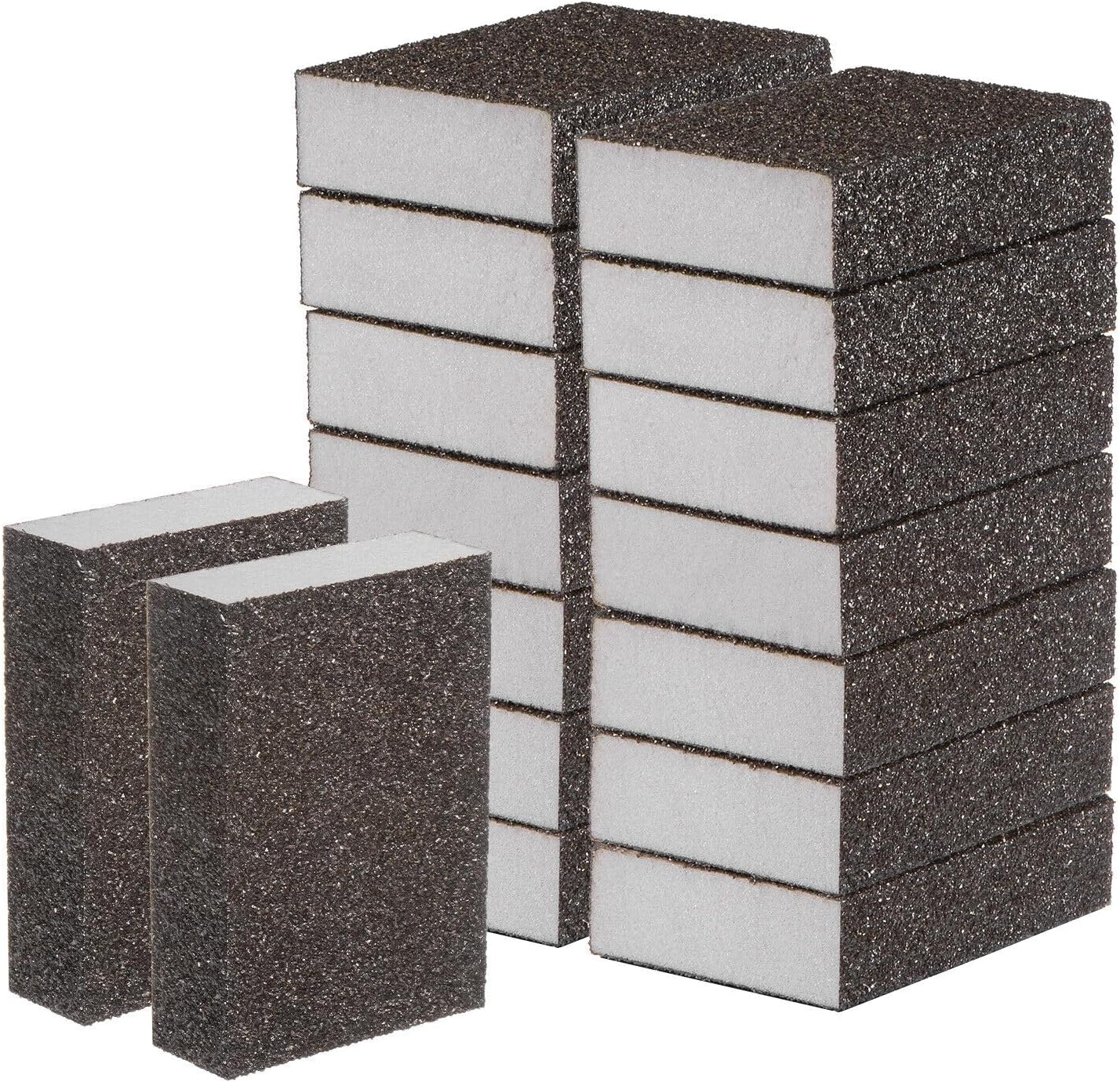 Toolparts And Accessories 16pcs Coarse Sanding Sponge Blocks 80-100 Grit Foam Sanding Block 100x70x25mm (#CN#130824-05852)