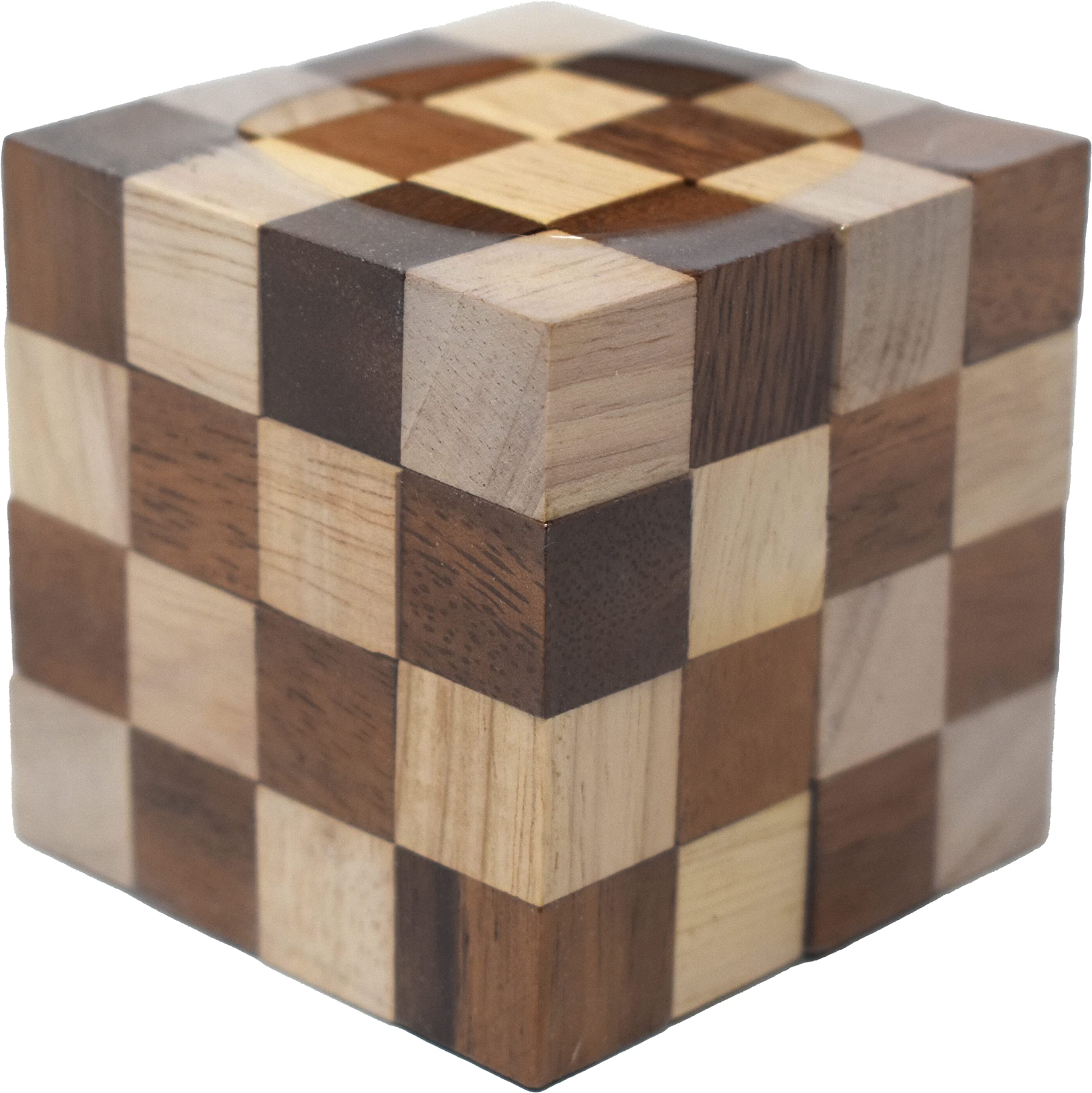 Amazon.co.jp: アナコンダキューブ スネークキューブ 木製パズル 立体