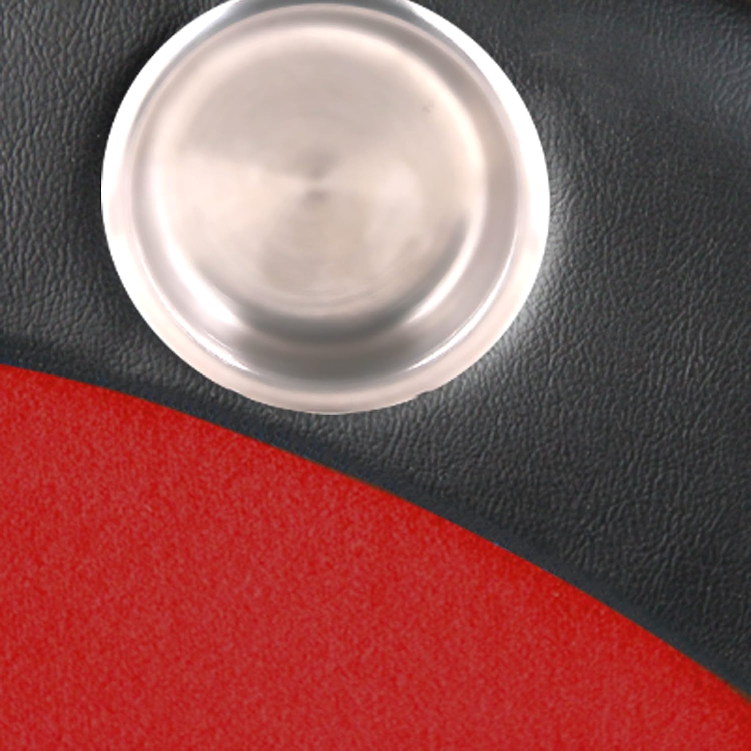 Folding Poker Table Top for 10 Players Tri Fold Texas Holdem BlackCasino Game Tabletop Red