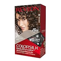 Vista 16 de Revlon ColorSilk Beautiful Color 41 marrón medio 1 ea (paquete de 5)