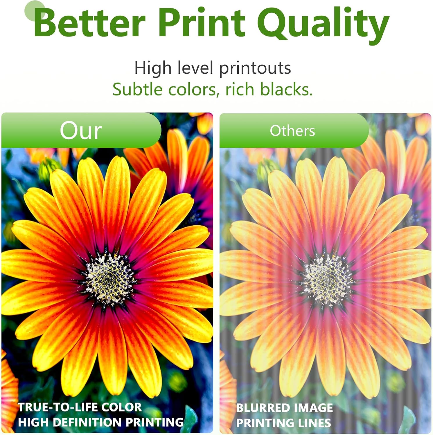 910XL Ink Cartridges High Yield 4-Pack Replacement for HP 910xl Ink Cartridges Combo Pack 910 XL 910 Work for OfficeJet 8010 8015 8022 8015e 8022e Officejet Pro 8025e 8028e 8028 8035 Printer Ink