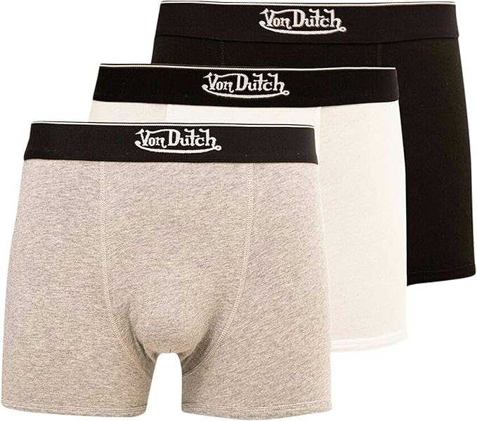 Von Dutch Mens Boxers Shorts (3 Pack) Multipacked Underwear Gift Set