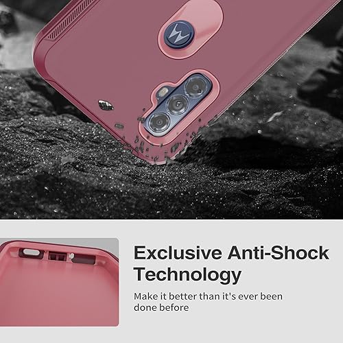 Miniatura 8 de Funda protectora resistente para Moto G Play 2023, con cubierta protectora de goma resistente a prueba de golpes 3 en 1, para Motorola G Play 2023