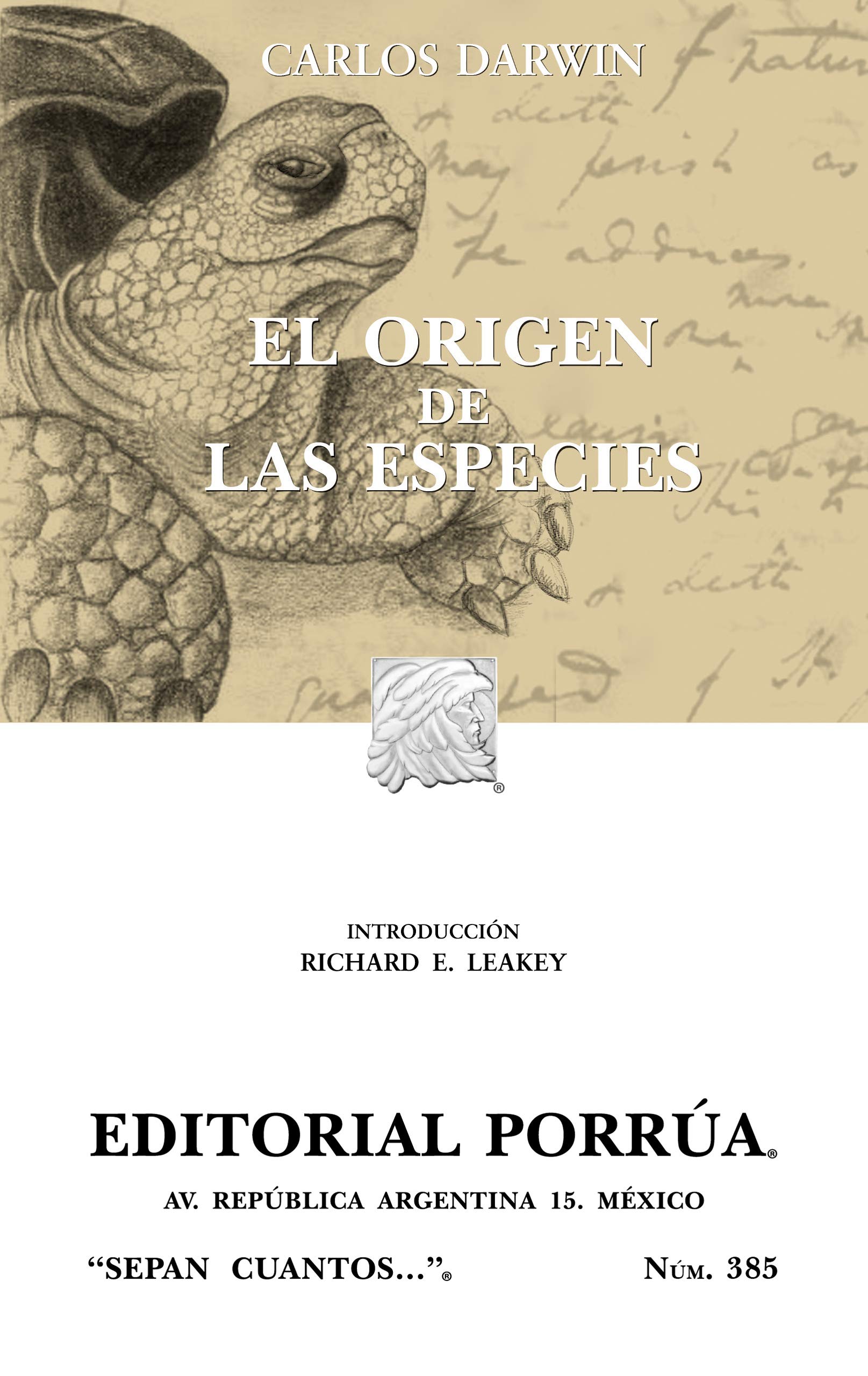 El origen de las especies (portada puede variar) : Darwin, Carlos:  Amazon.com.mx: Libros
