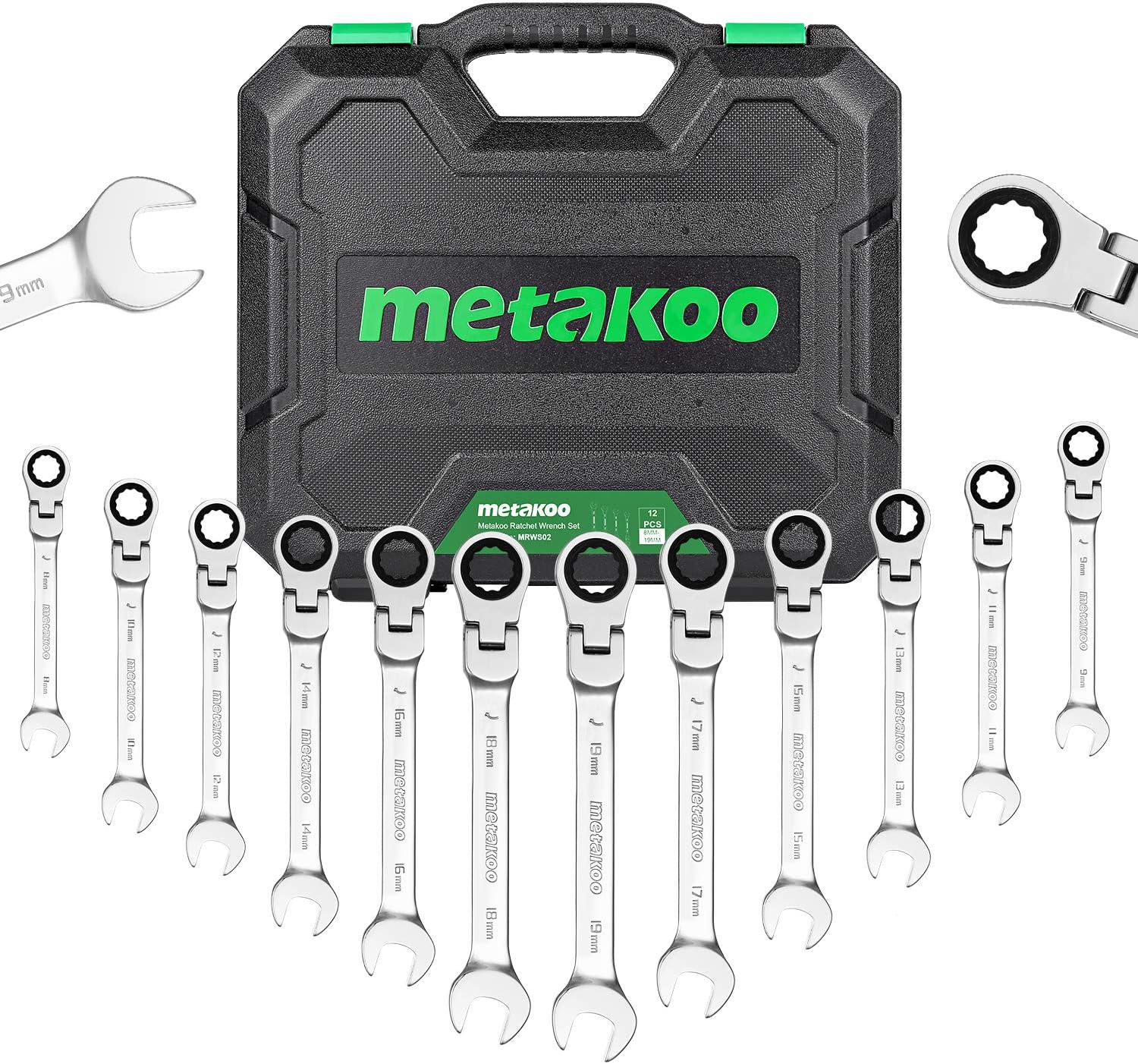 chiave con cricchetto a cricchetto flessibile