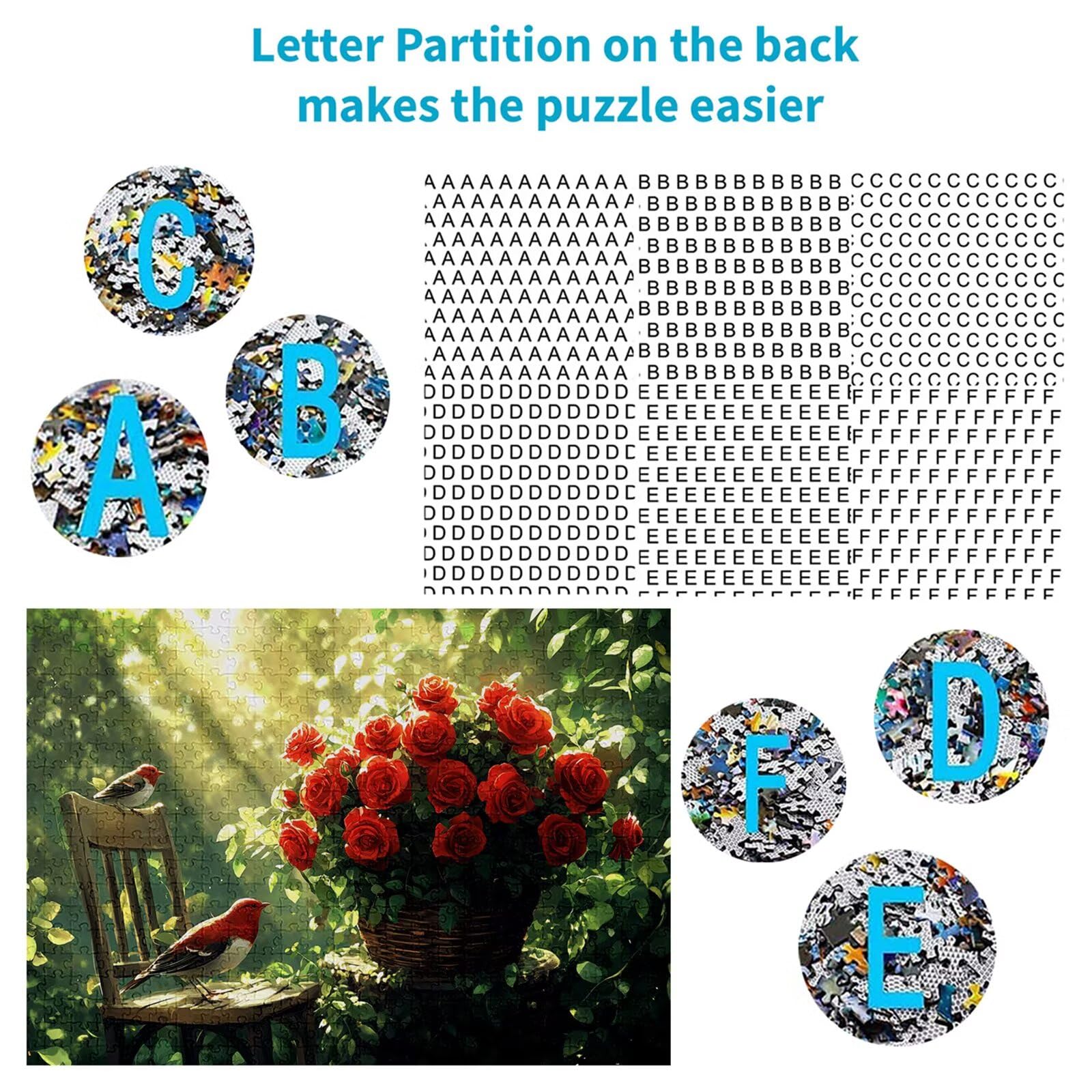 Puzzle 3000 elementów różowe puzzle dla dorosłych ptak 122 x 81 cm Unikalne rzemiosło klasyczne 3D drewniana układanka do rodzinnych gier aktywnych, układanka do samodzielnego wykonania nawet do