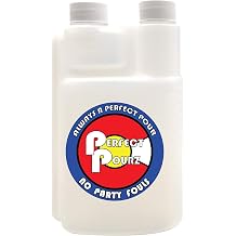 Plastic Flask for Liquor - 16 ounce with 1 ounce shot glass - Perfect Pourz