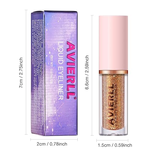 Miniatura 9 de MIESCHER Sombra de ojos con purpurina líquida morada, sombra de ojos líquida brillante, color de alto impacto, aspecto de ojos multidimensional,