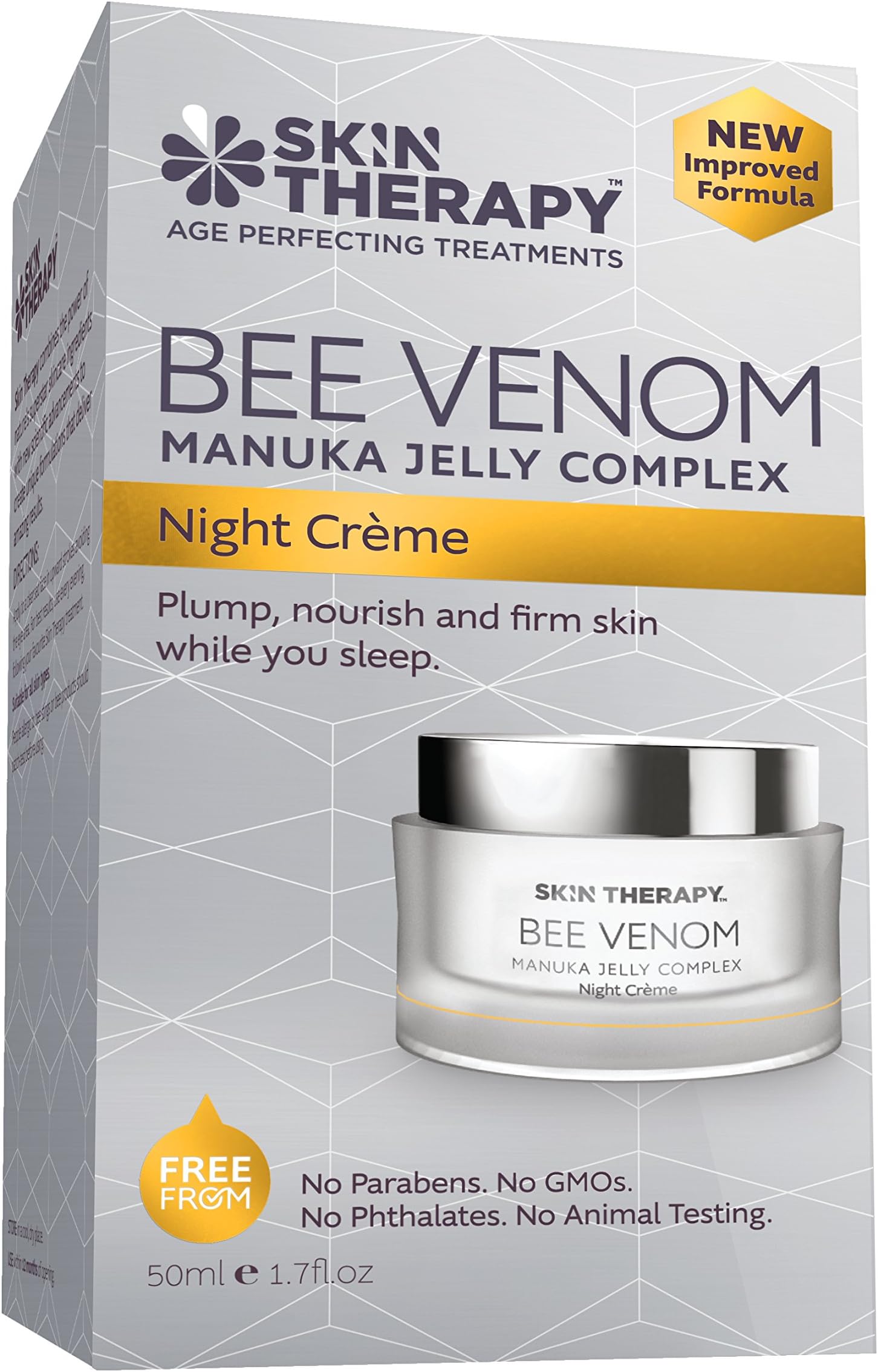 Skin Therapy Bee Venom Rejuvenating Night Creme, 50ml (1.6oz)