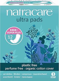 Natracare Natural Ultra Pads Super Plus, 12 Count