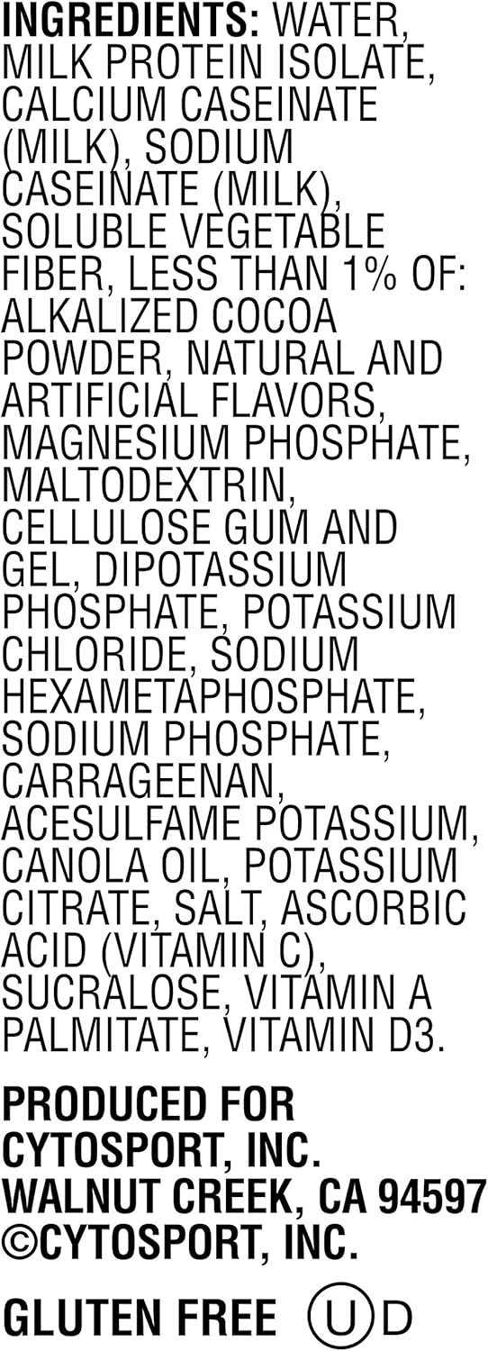 Muscle Milk Zero, 100 Calorie Protein Shake, Chocolate, 20g Protein, 11 Fl Oz, 12 Pack (Packaging May Vary) : Health & Household
