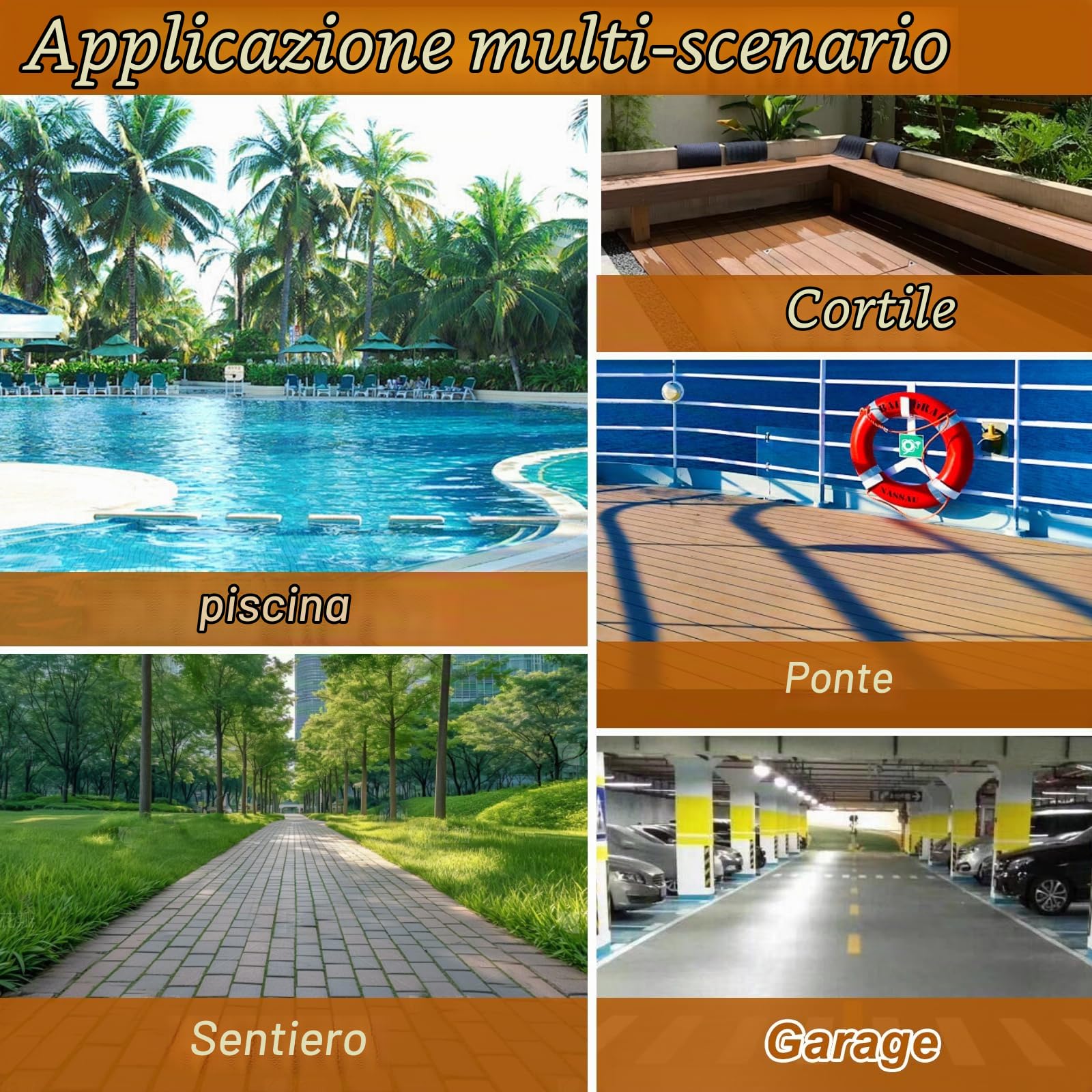 Scopa a Fili d'Acciaio con Manico Telescopico (150 cm) | Scrubber Robusto per Terrazza e Pietre | Rimuove Erbacce, Muschio e Alghe | Scopa da Giardino
